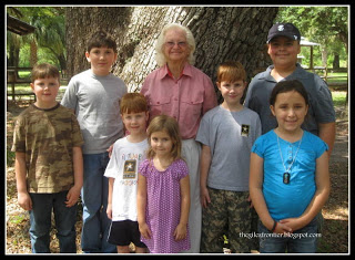 Miss shirley the tour guide at fort christmas florida