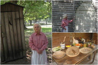 original buildings at fort christmas in florida