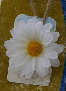 flower tassle for feed sack tote
