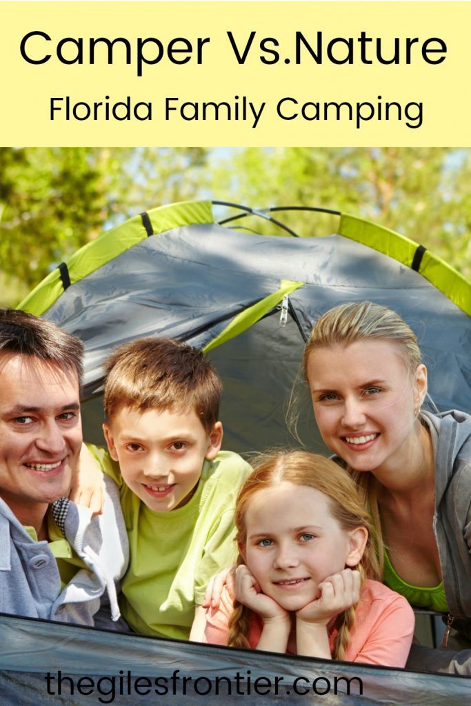 family camping at fort desoto florida