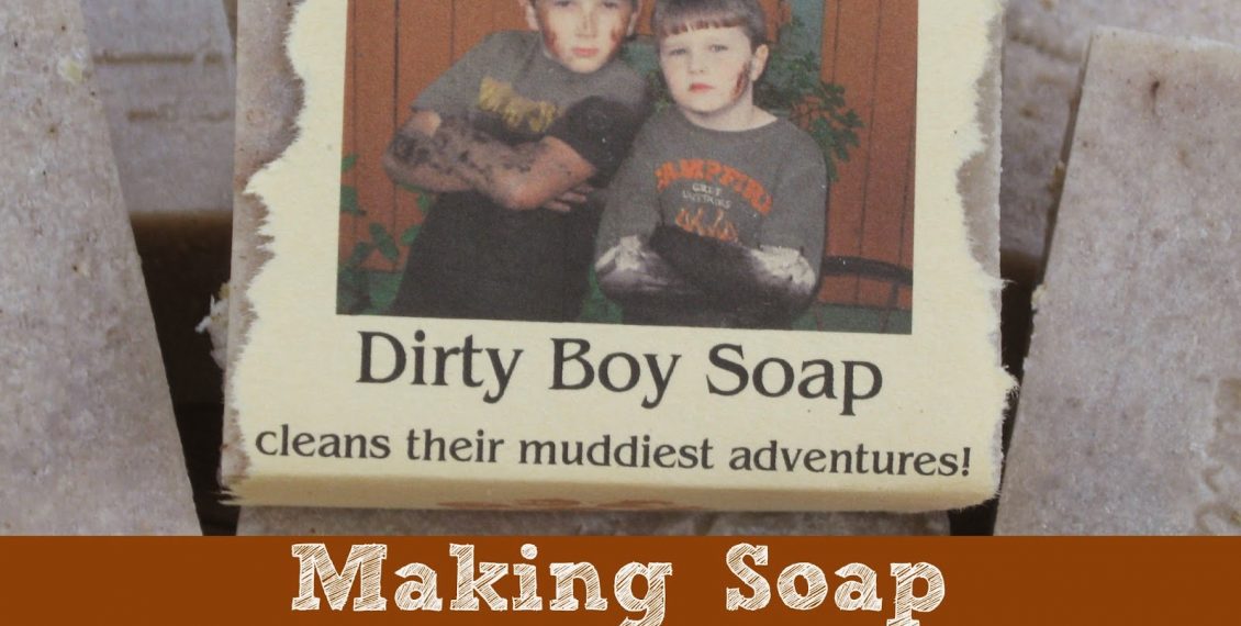 making soap soap