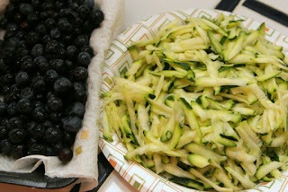 grated zucchini