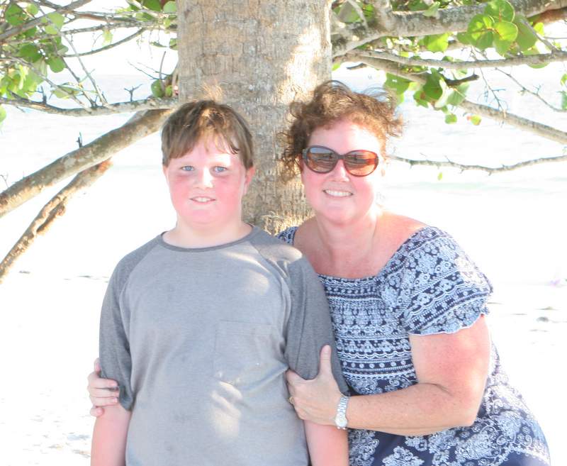 honeymoon island with grant and mommy