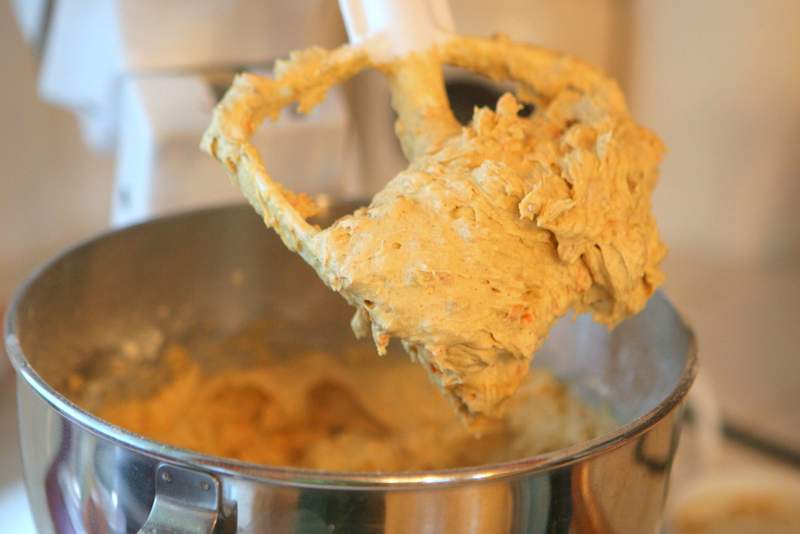 blonde brownie batter