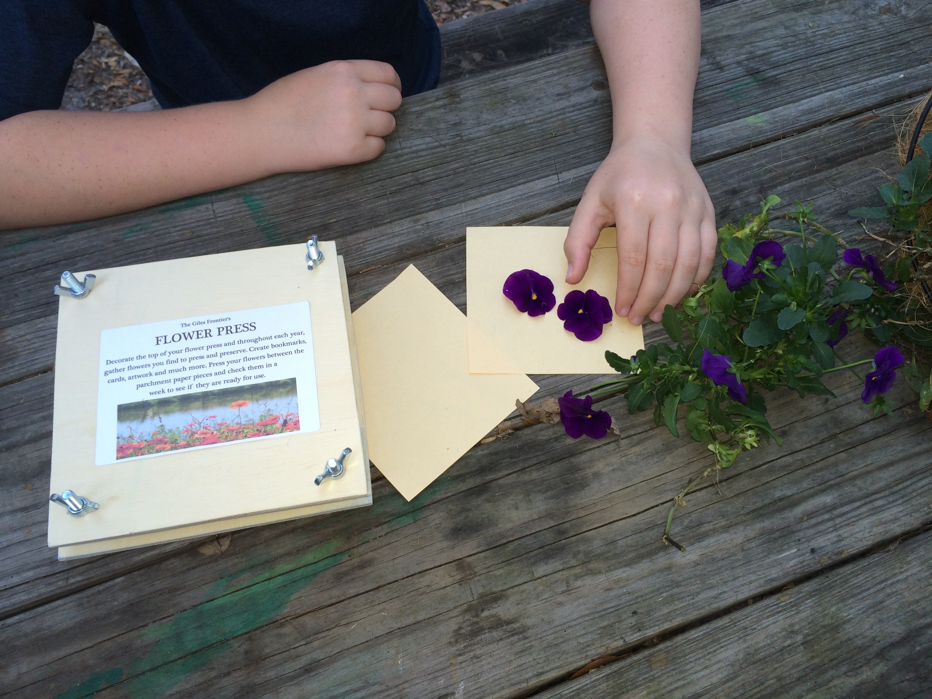 flower press