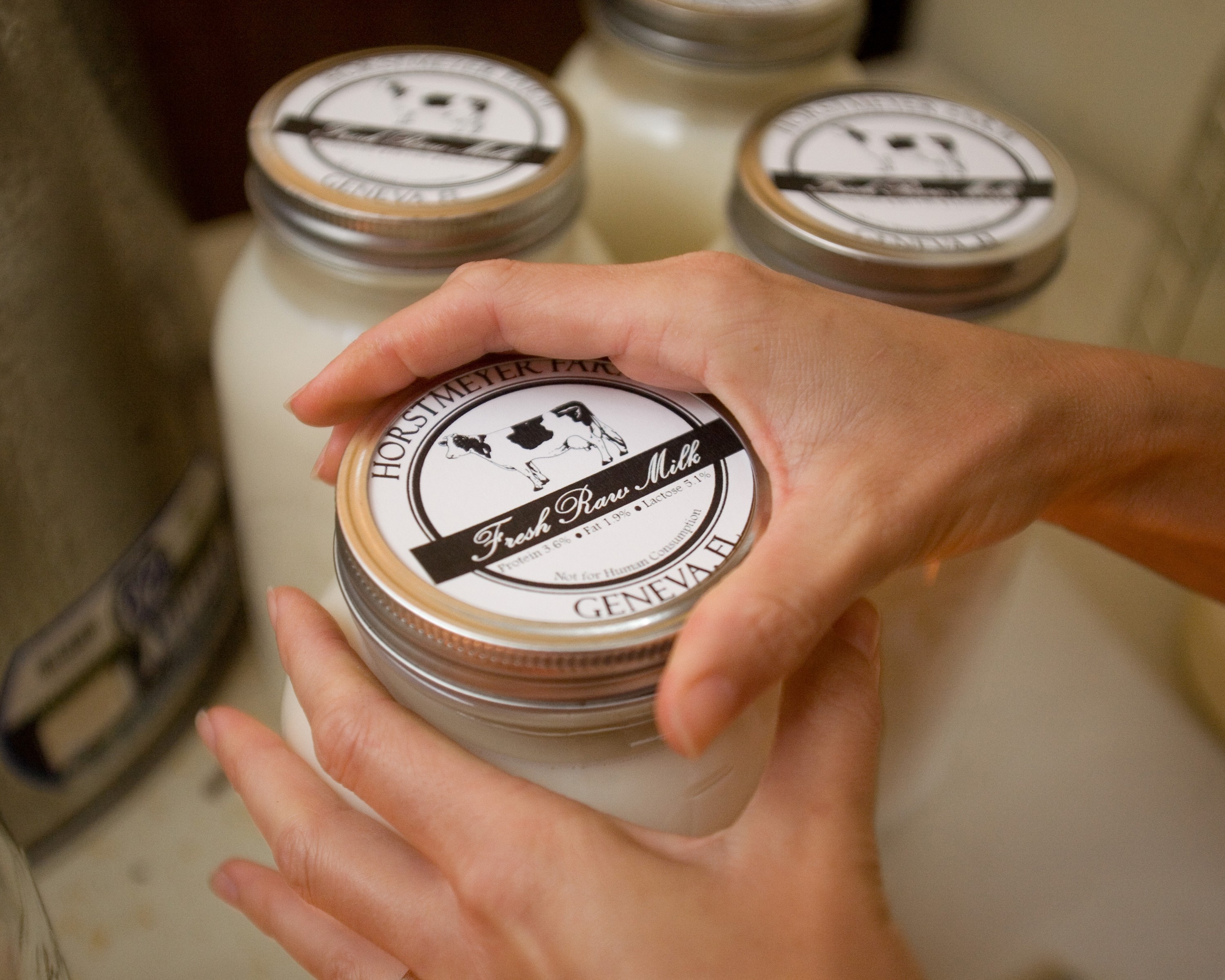 florida milk farm modern day milk maid milk bottles