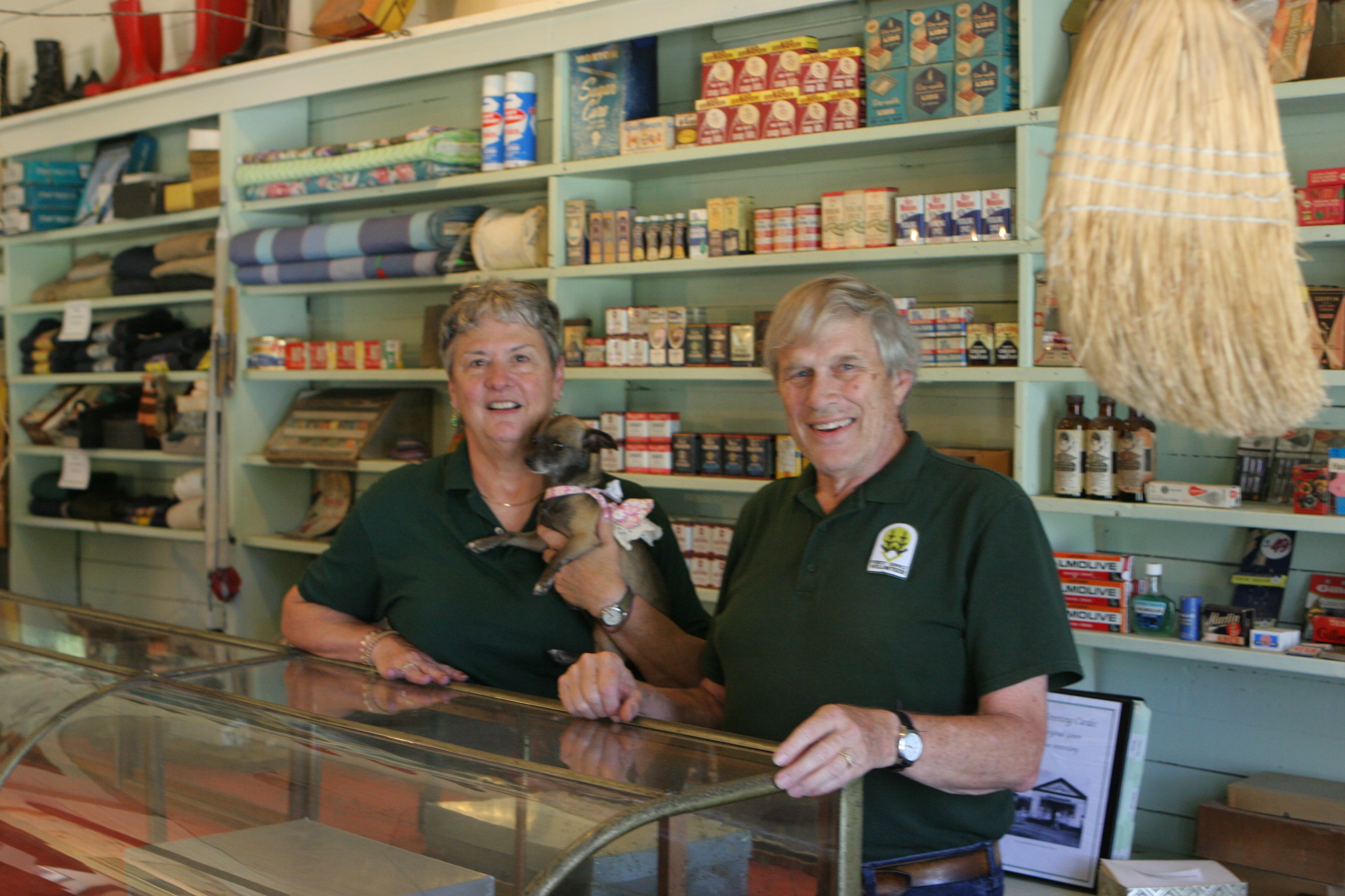 national park volunteer general store