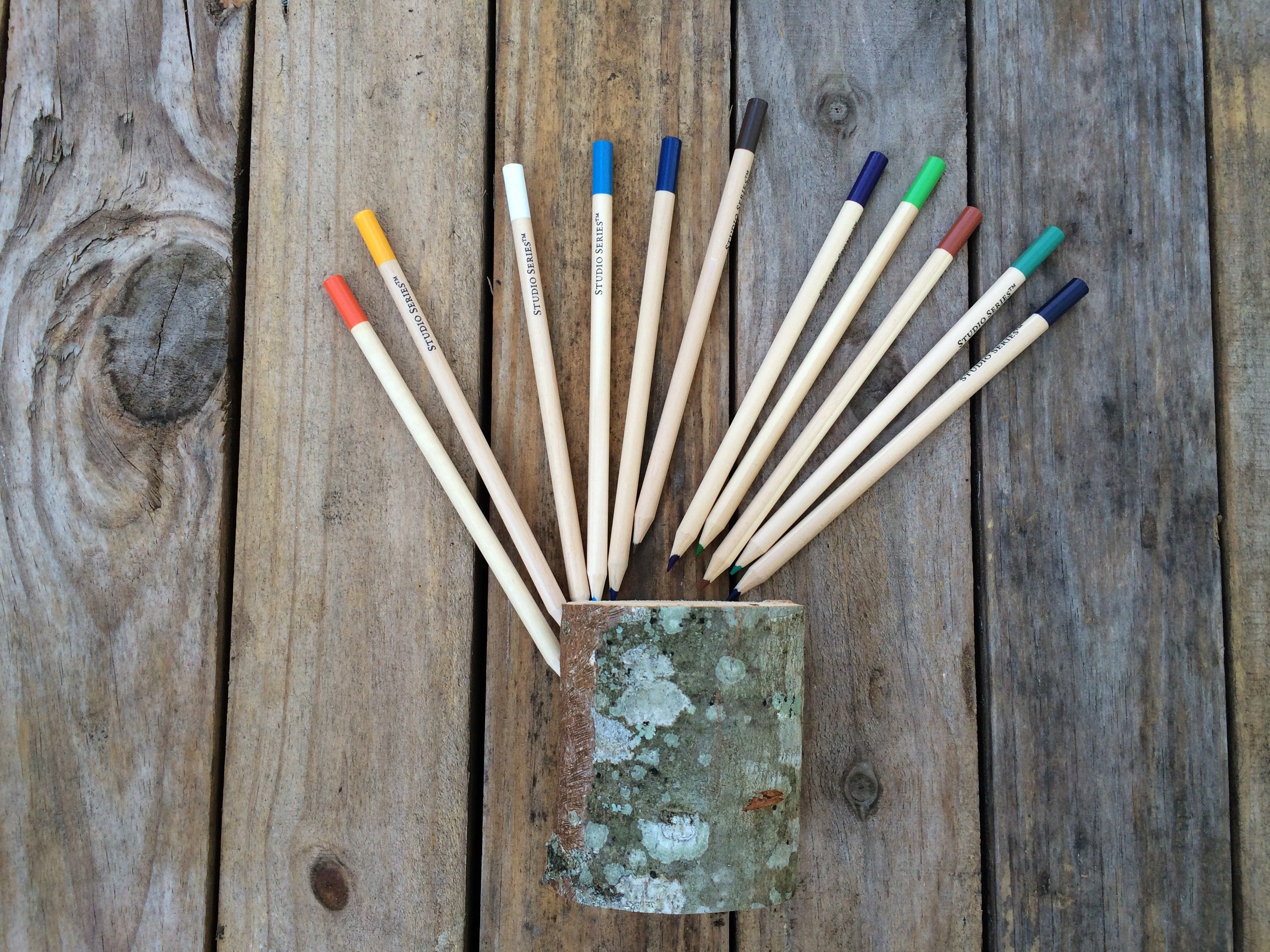pencil holder display