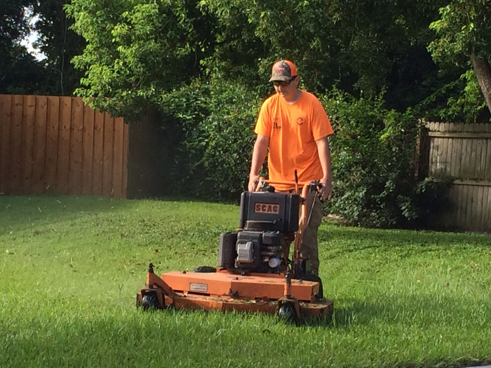 Homeschool without a textbook starting a lawn business