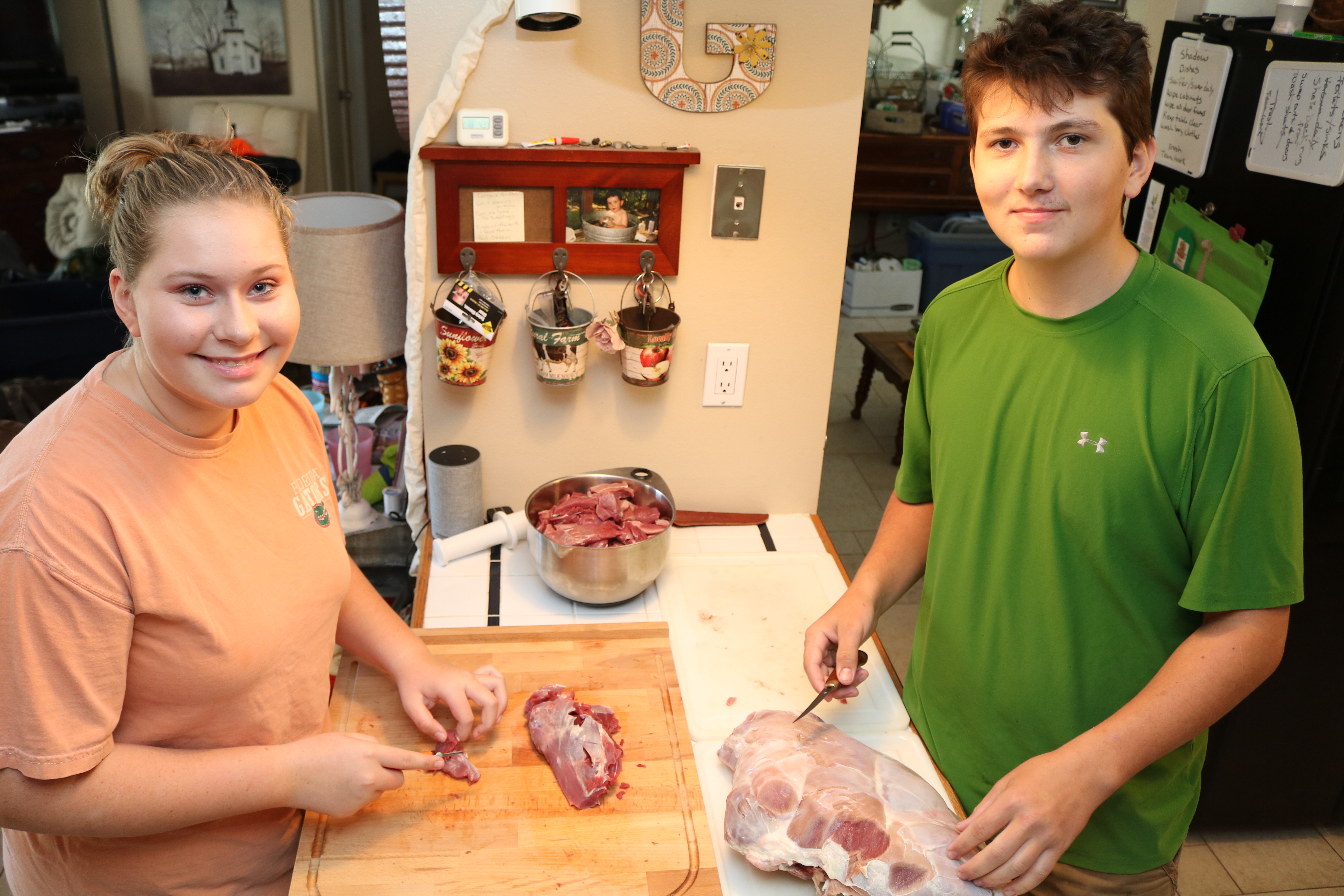 living off the land and processing venison in your kitchen