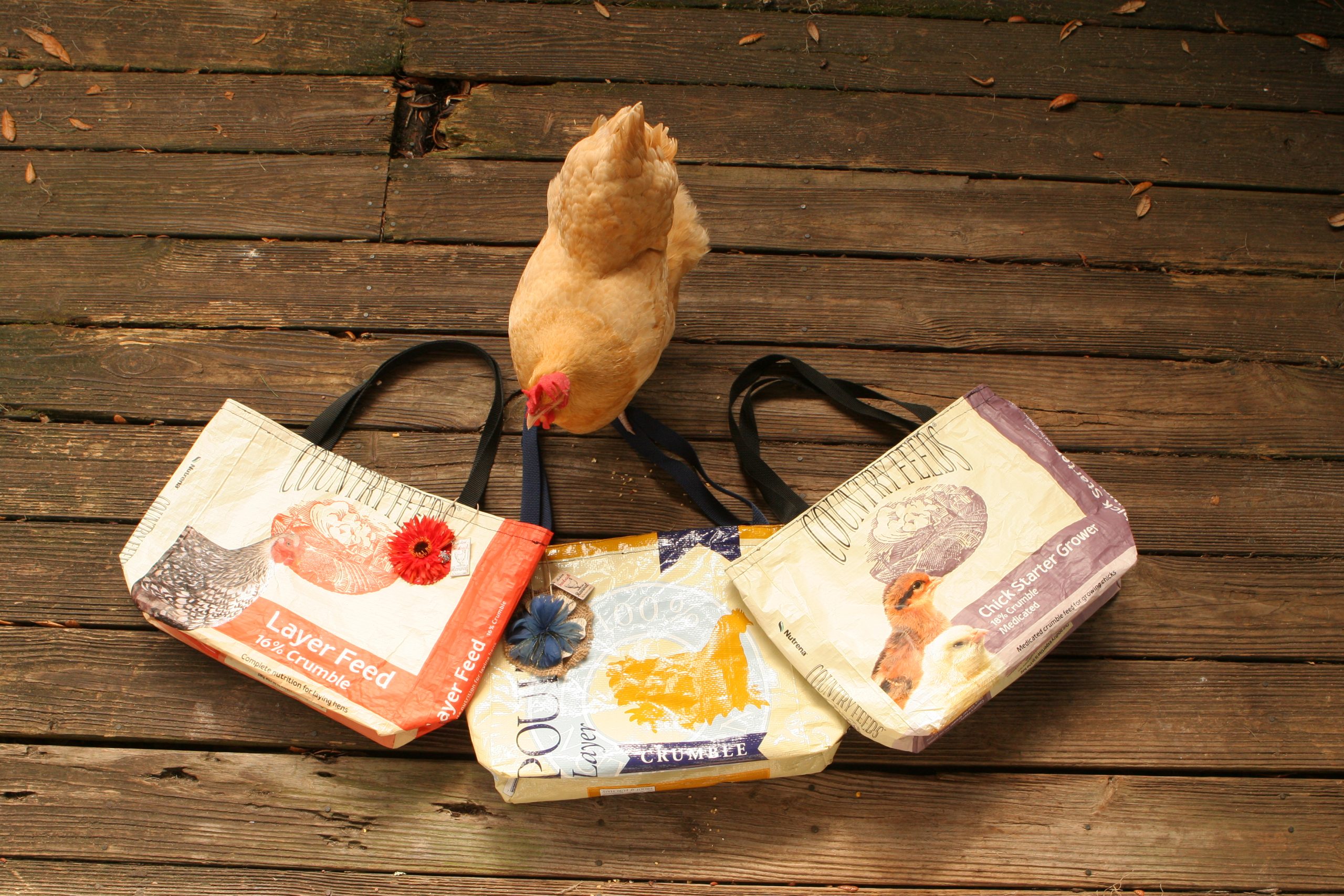 Feed sack tote bags 2025