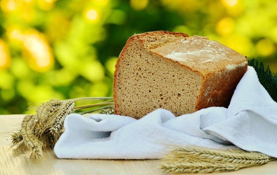 fresh bread baked at home honey whole wheat