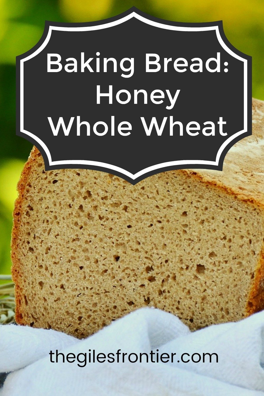 baking homemade bread honey whole wheat