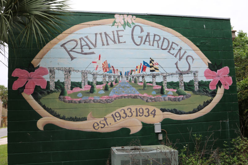 painted gardens sign